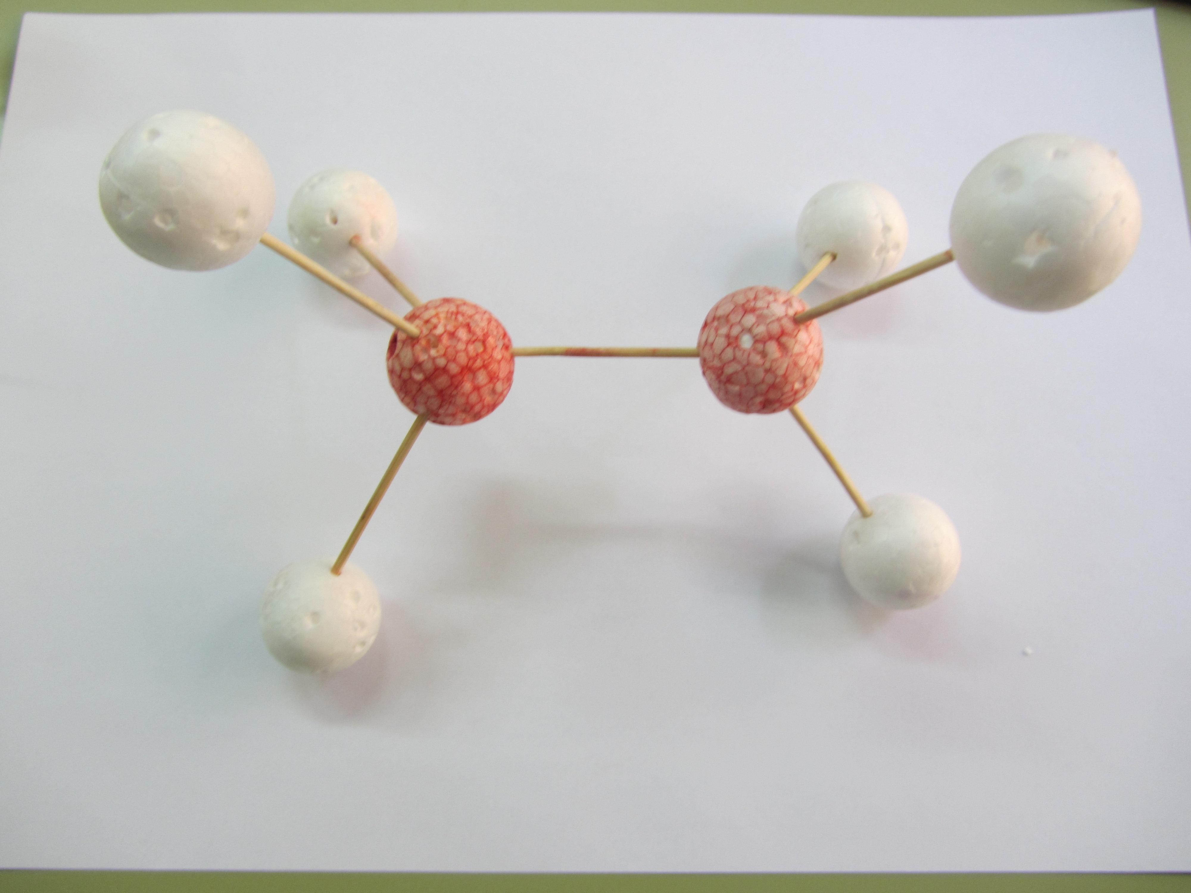 Menos es más: modelos de bolitas y palillos (de dientes) para hacer  moléculas en 3º de la ESO. |